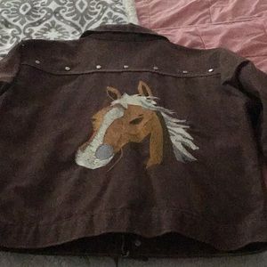 Vintage 70’s Embroidered Denim Jacket